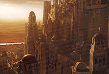 Minas Tirith at dawn